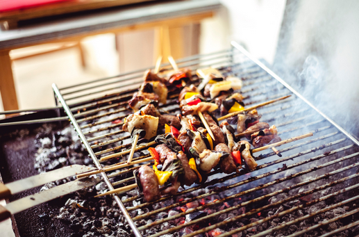 Jedzenie z grilla a benzoapiren