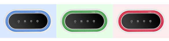 Wskaźnik kolorystyczny w oczyszczaczu powietrza Geekbes CleanAi