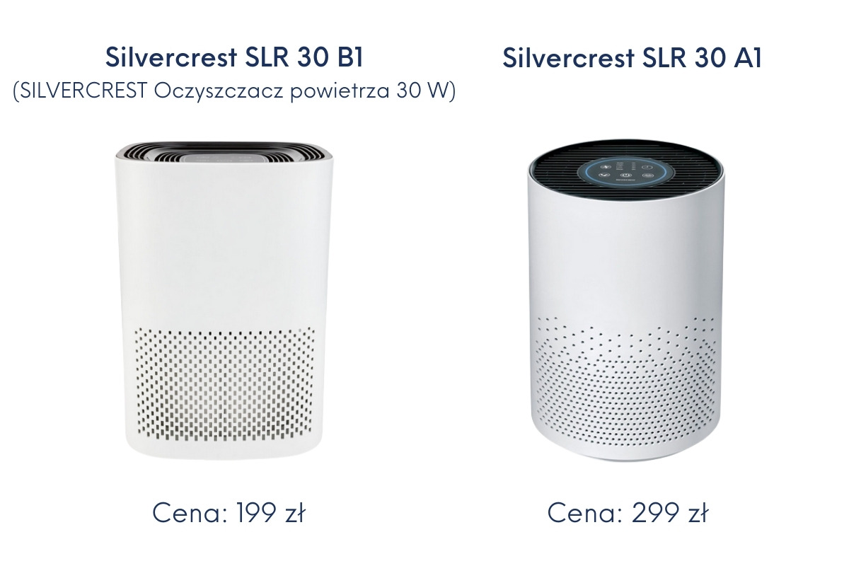 Silvercrest oczyszczacze powietrza zestawienie cen