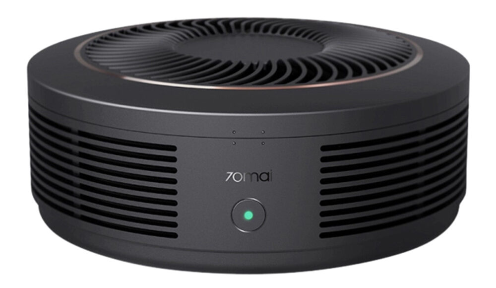 Czarny oczyszczacz Xiaomi 70mai car air purifier pro