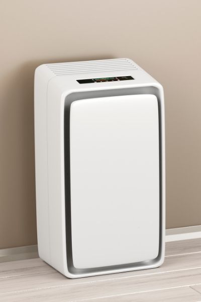 Kondensacyjny osuszacz powietrza w pokoju