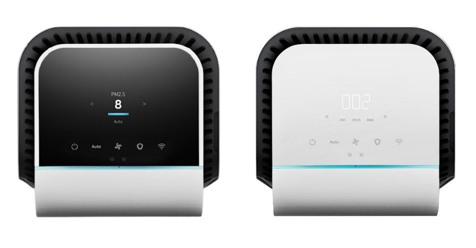 Panel sterowania w oczyszczaczu powietrza Blueair HealthProtect 7440i