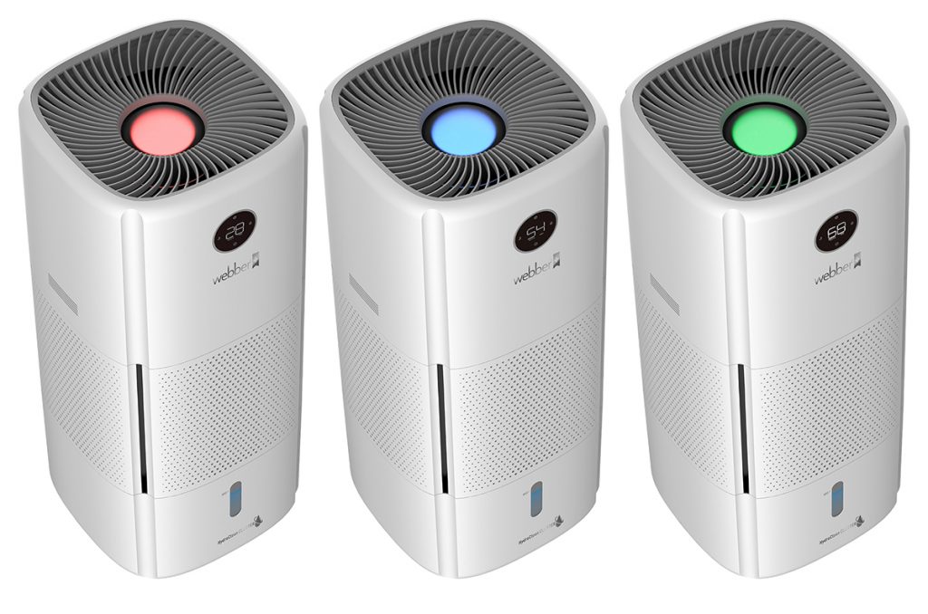 Nawilżacz powietrza Webber HH10001 sygnalizacja poziomu wilgotności