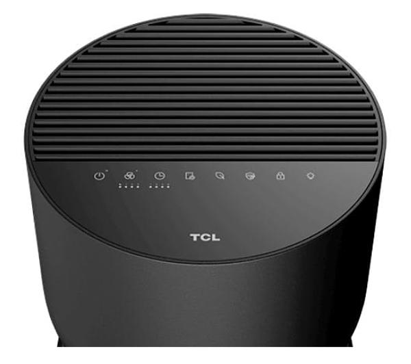 TCL Breeva A3 czarny panel sterowania