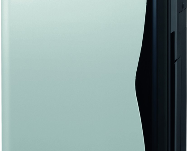 przód oczyszczacza Daikin od przodu srebrny