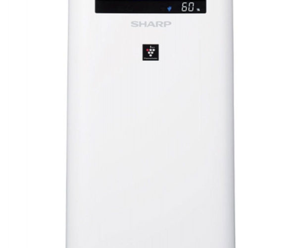 przód oczyszczacza powietrza sharp kc-g50euw