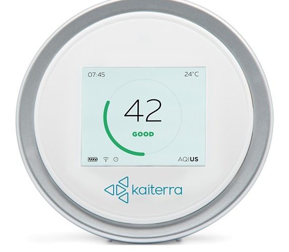 Sensor jakości powietrza Laser Egg 2+ wyświetlacz