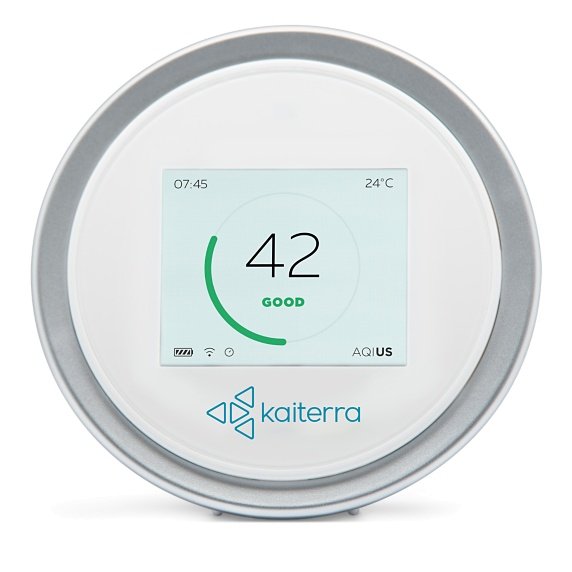 Sensor jakości powietrza Laser Egg 2+ wyświetlacz