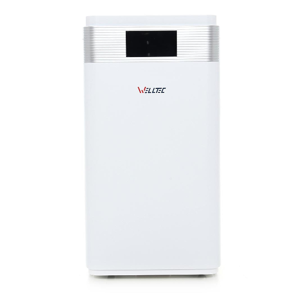 Oczyszczacz powietrza Welltec APH1000D na białym tle.