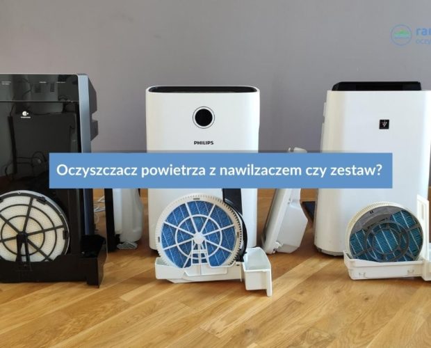 Oczyszczacze powietrza z nawilżaczem