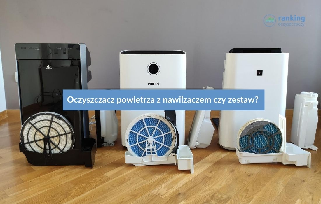 Oczyszczacze powietrza z nawilżaczem