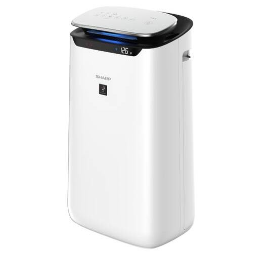 Oczyszczacz powietrza Sharp fp-j60eu-w z przodu i z boku