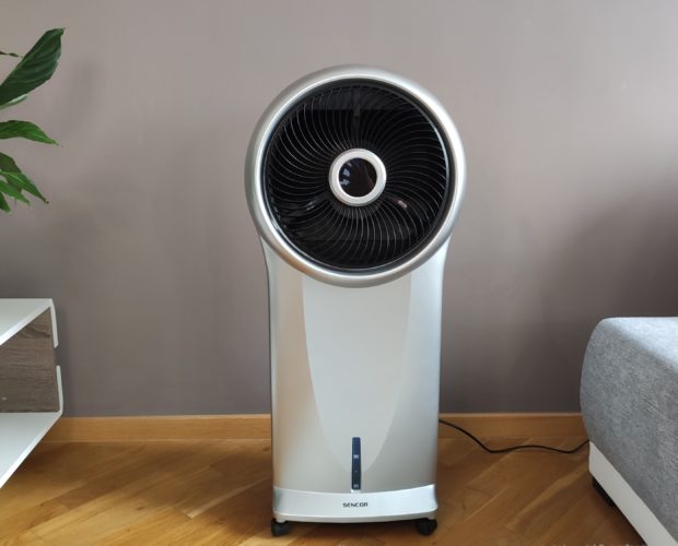 Klimatyzer ewaporacyjny Sencor SFN 9011 SL widok z przodu