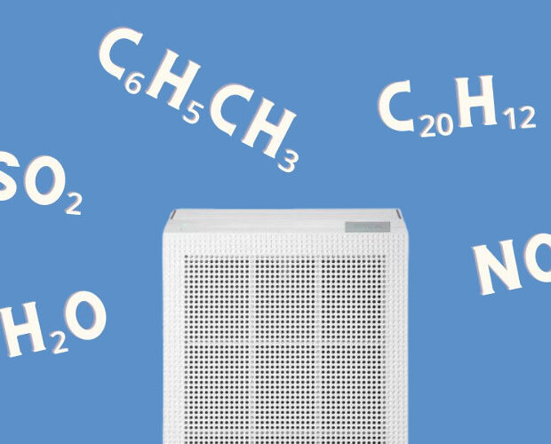 Wzory związków chemicznych i oczyszczacz powietrza