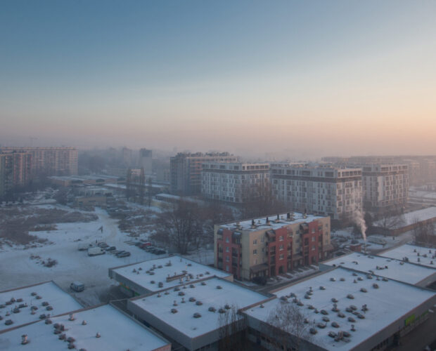 Smog w Krakowie zimą